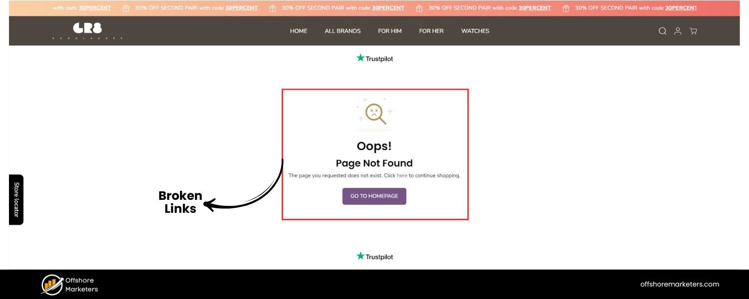 Leverage Broken Link Building