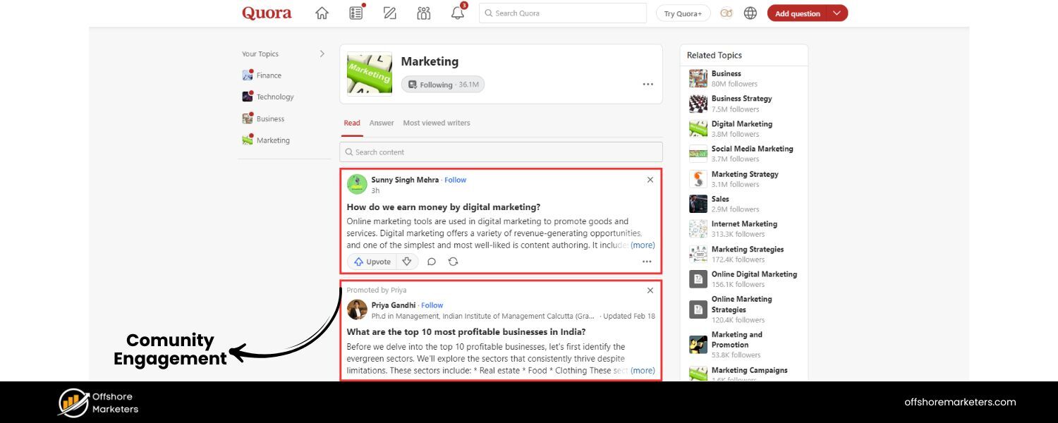 Forums and Community Engagement