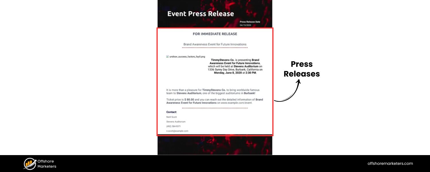 Press Releases and Newsworthy Events