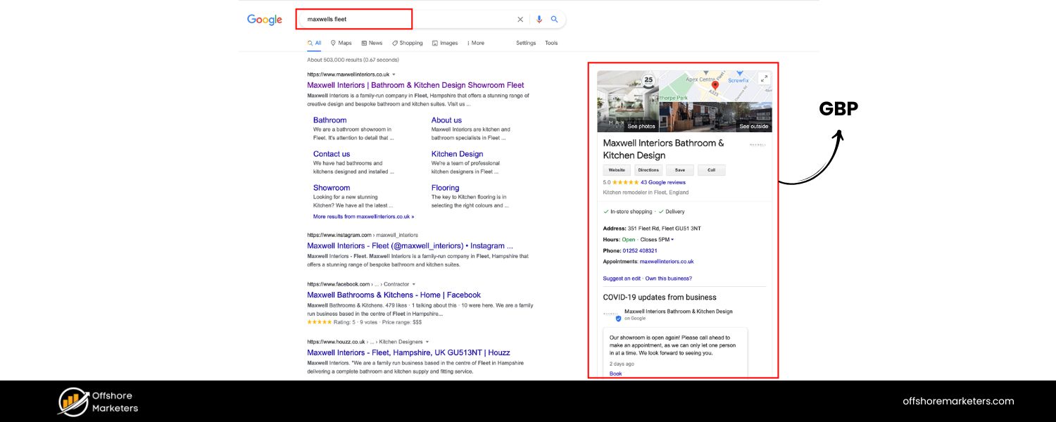 Google Business & Maps (if local)