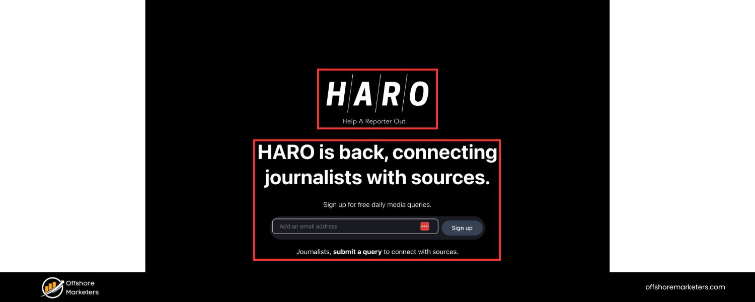 HARO (Help a Reporter Out)