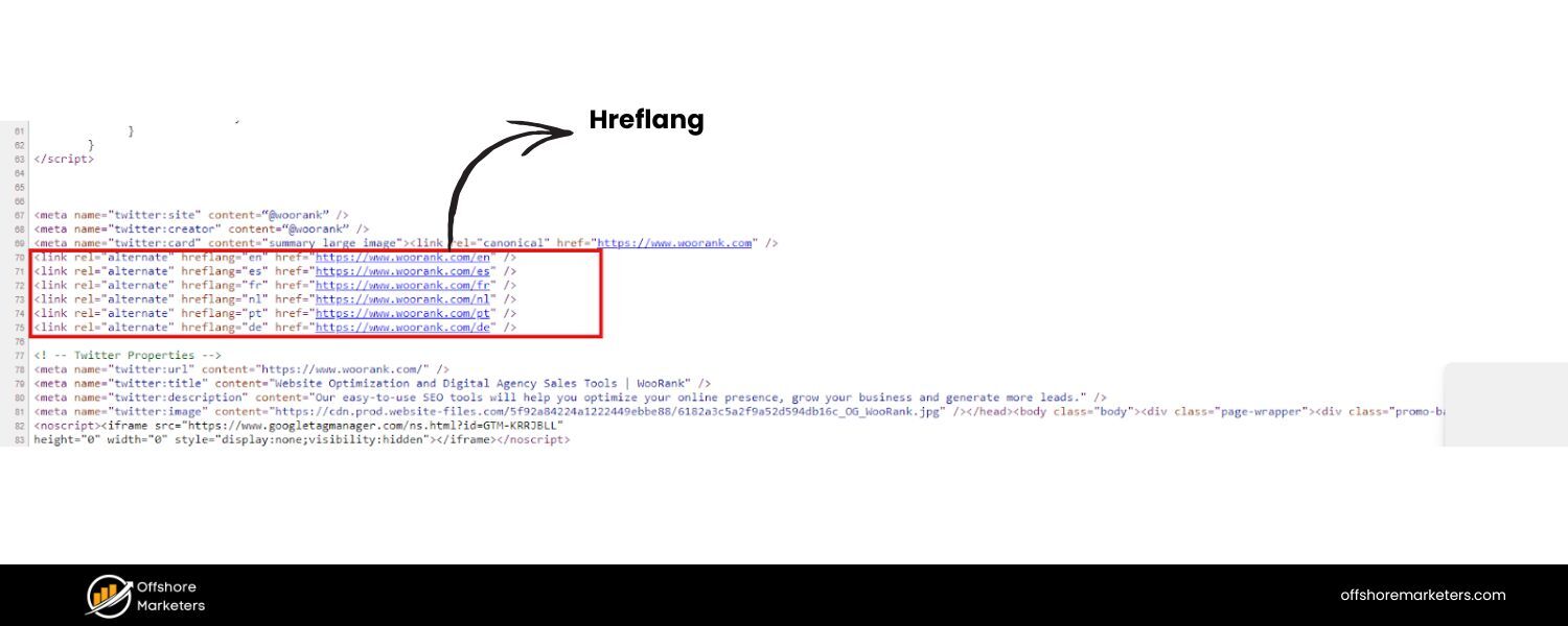 Use hreflang for language/region variants