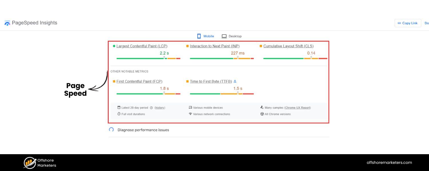 Page Speed & Core Web Vitals