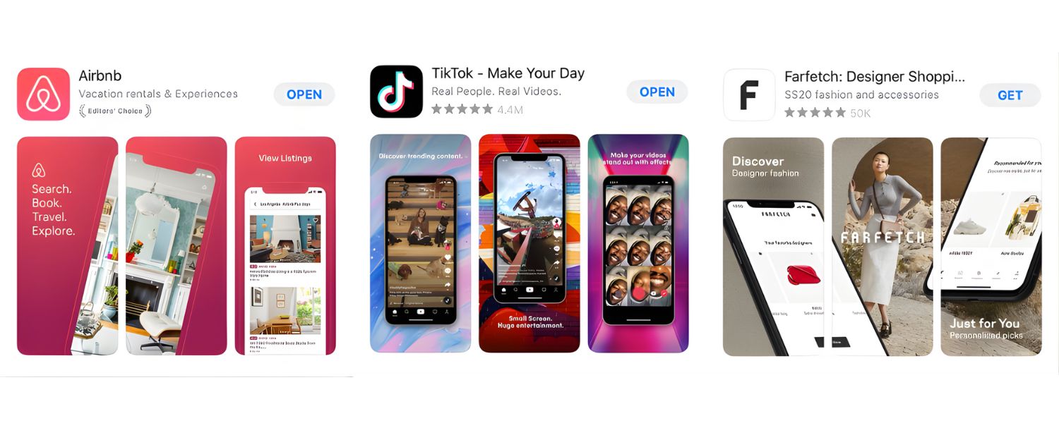 Use Eye-Catching Icons and High-Quality Screenshots
