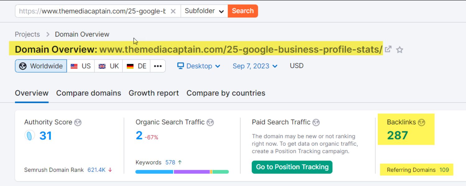 Build High-Quality Backlinks Proactively