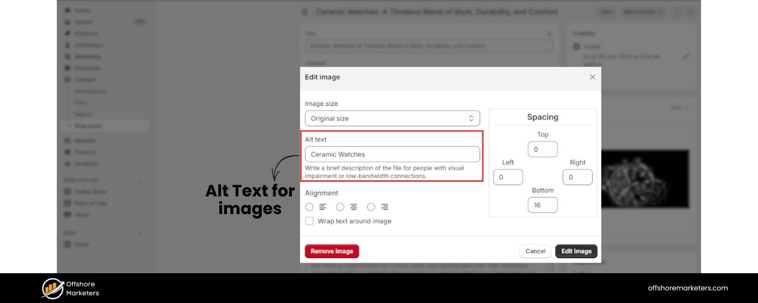 Provide Alt Text for Images