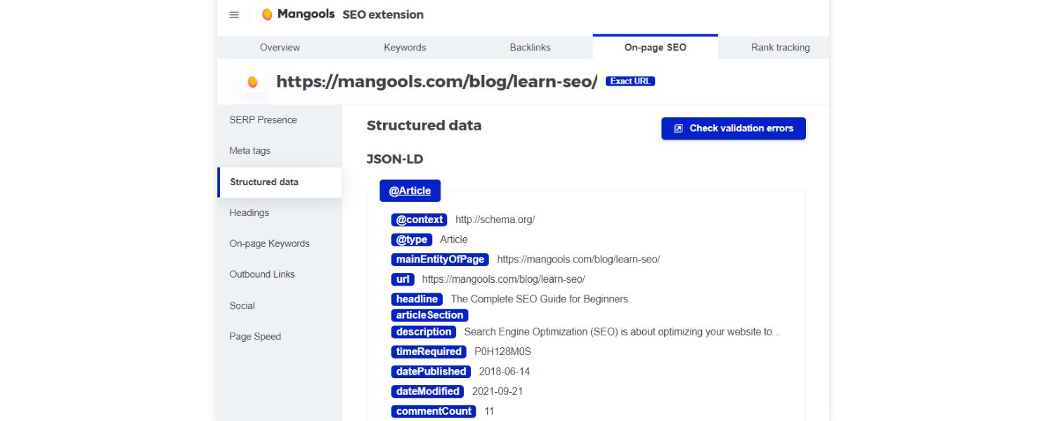 Structured Data & Schema