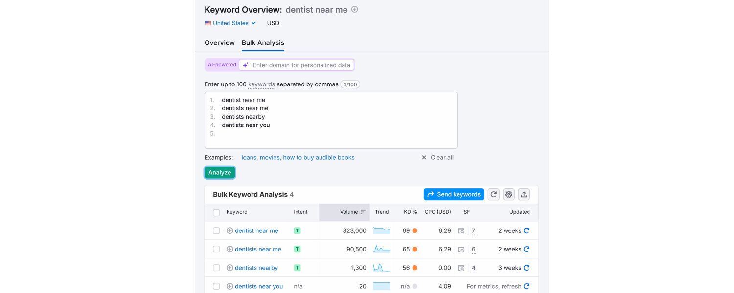 Optimize for “Near Me” Phrases