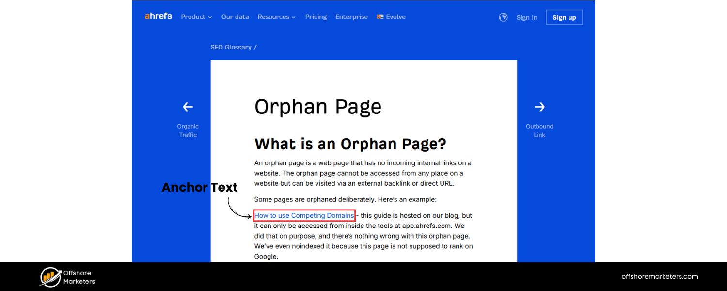 Internal Linking with Keyword-Rich Anchor Text