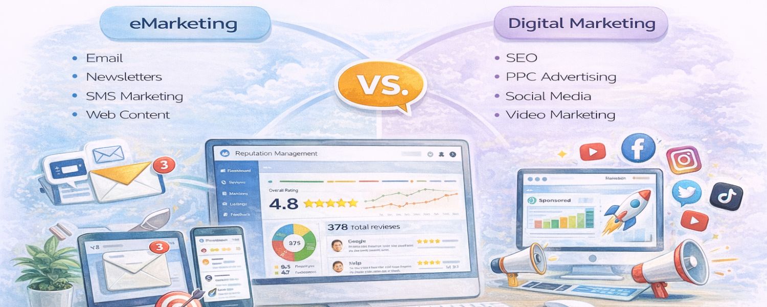 eMarketing vs. Digital Marketing