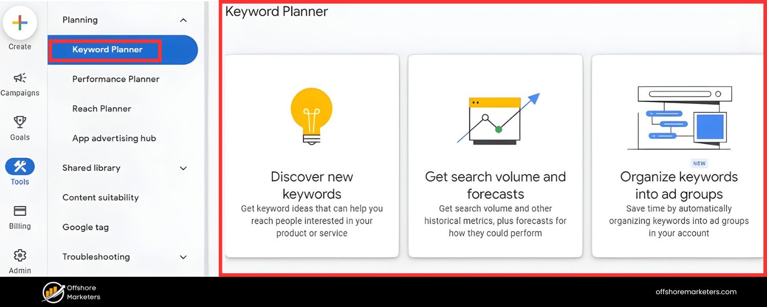 Use Keyword Planner for PPC