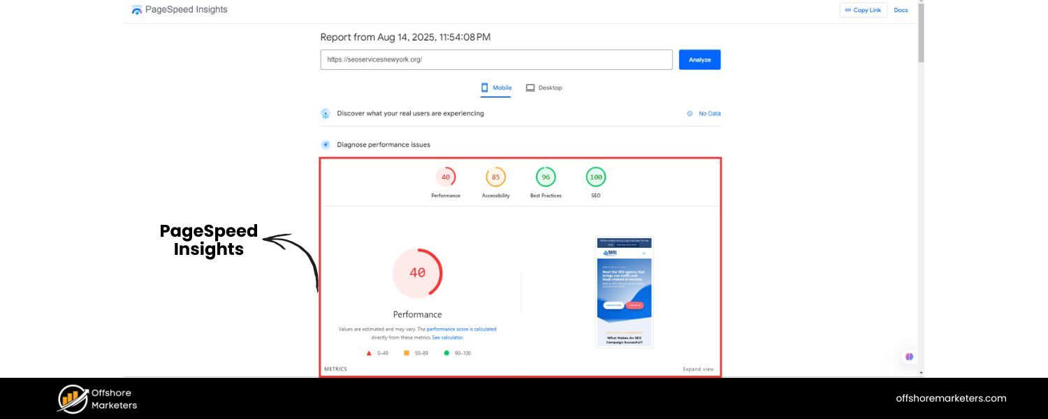 What Is Google PageSpeed Insights?