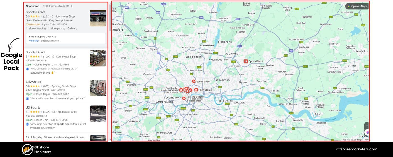 What Is the Google Local Pack?