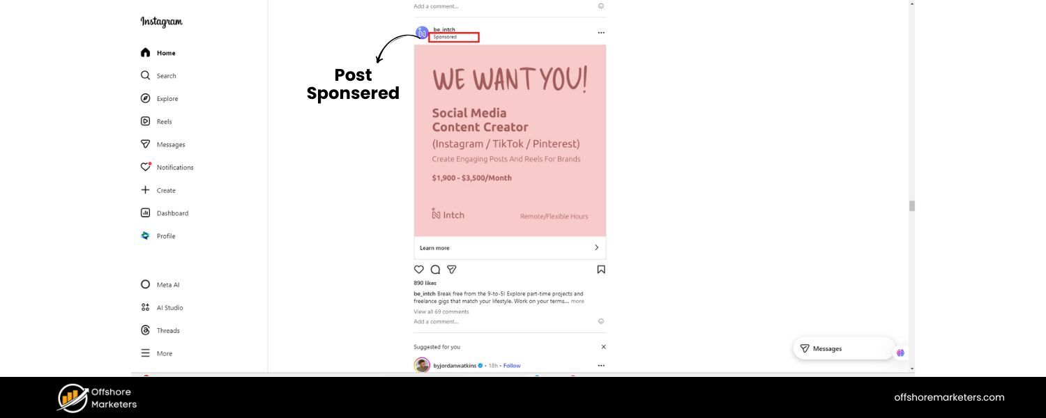 Sponsored Posts/Feed Ads