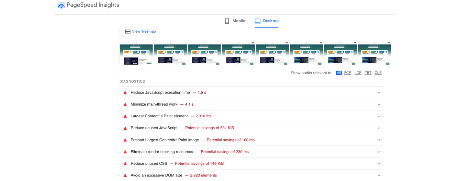 Opportunities & Diagnostics