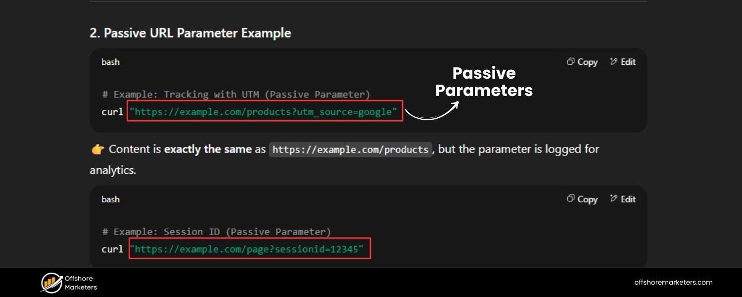 Passive Parameters
