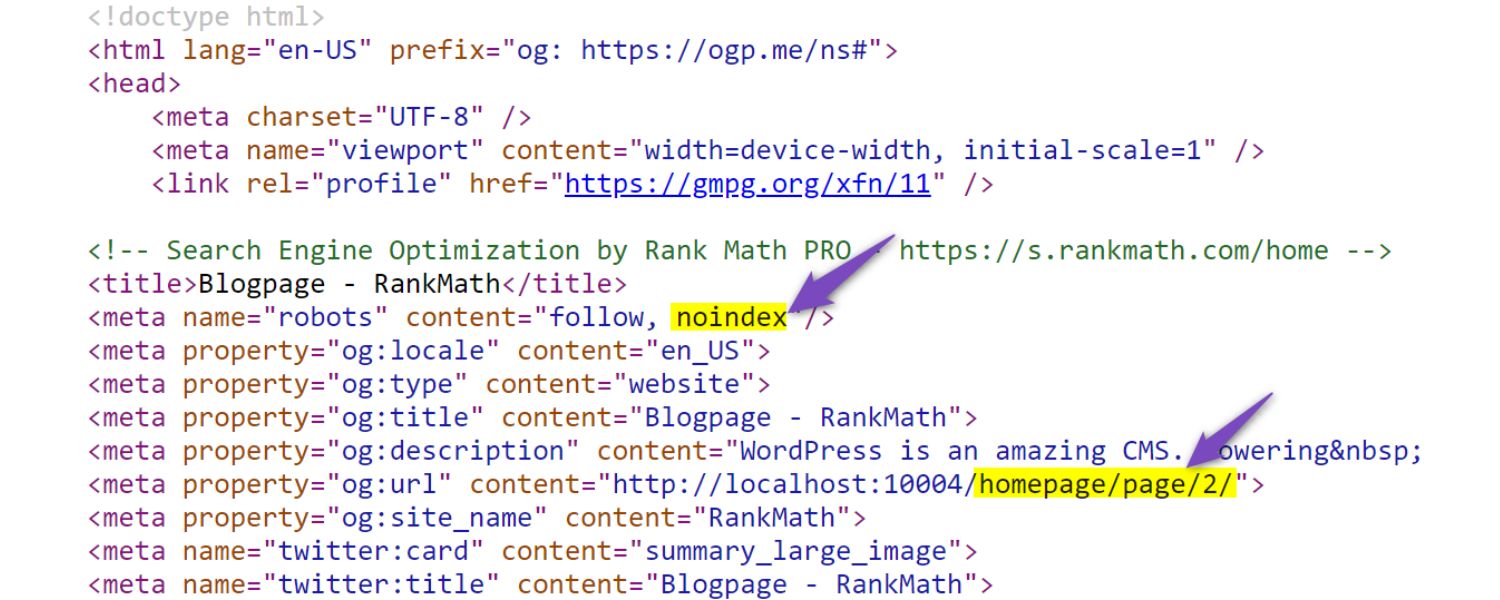 Do Not Noindex Paginated Pages