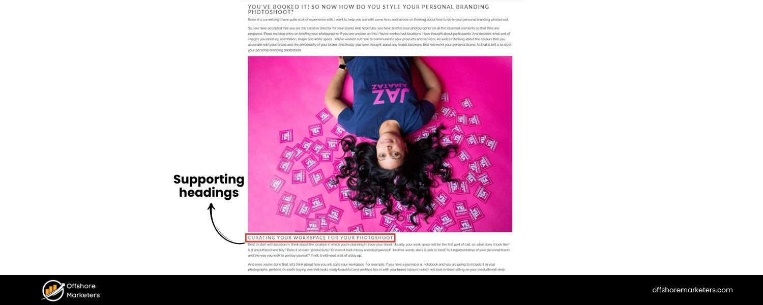 Supporting Headings (H2, H3)