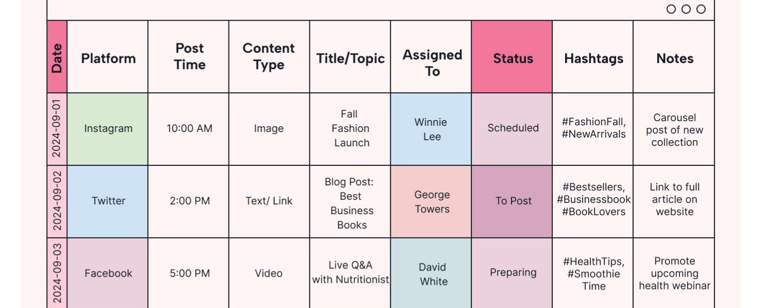 Populate the Calendar with Content