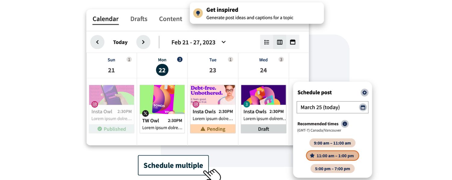Schedule and Publish Your Posts