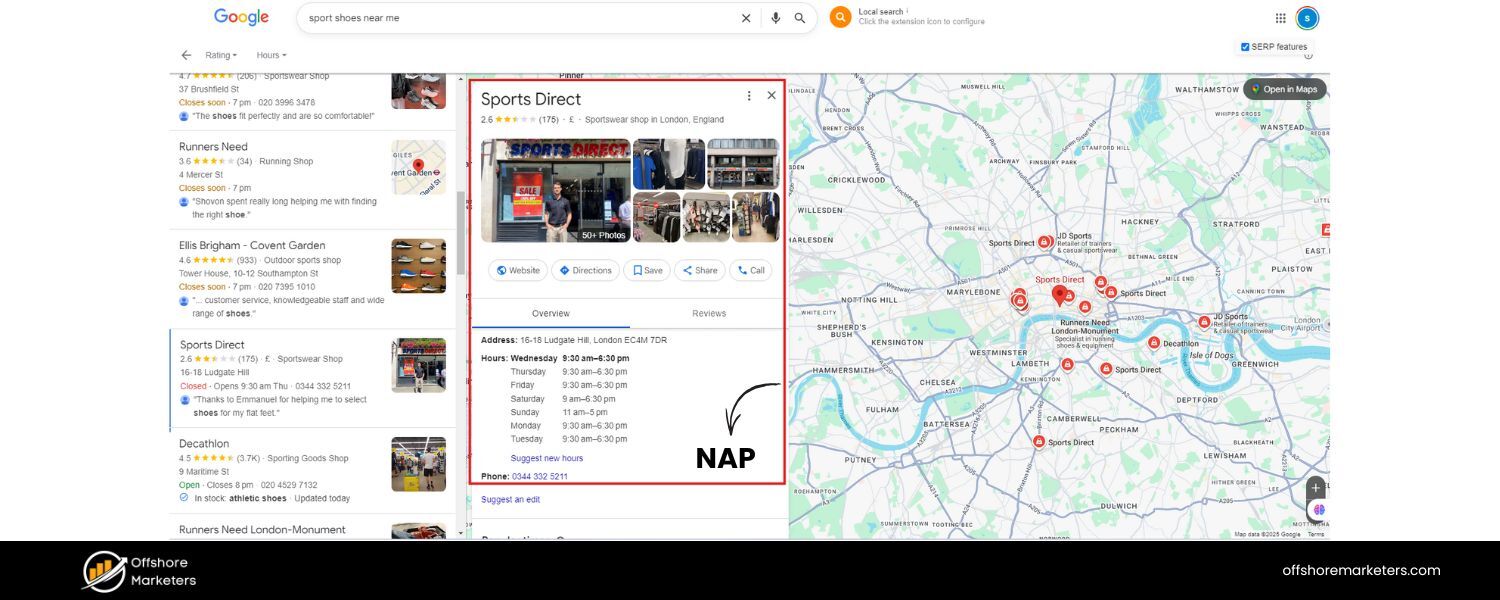 Maintain NAP Consistency