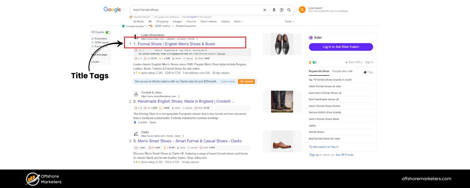 Craft Compelling Title Tags