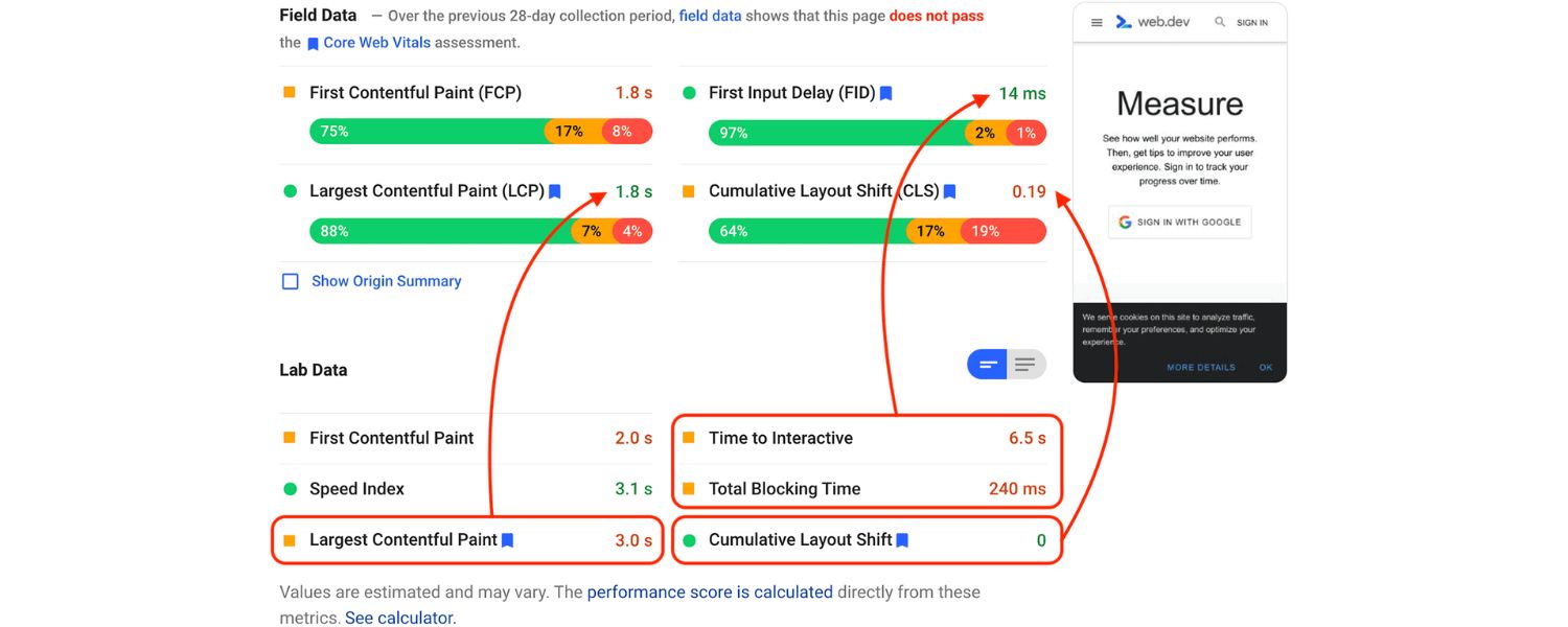Field Data (Real User Experience)
