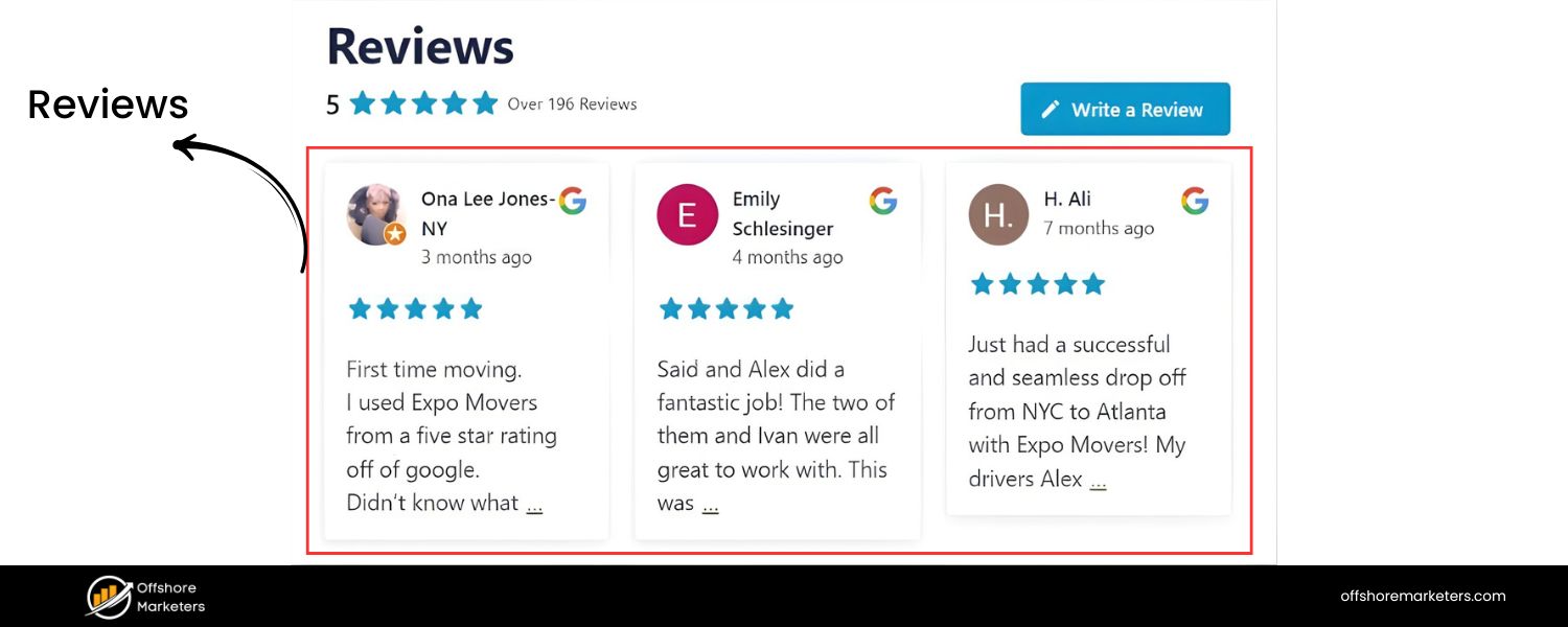 Testimonials and Reviews