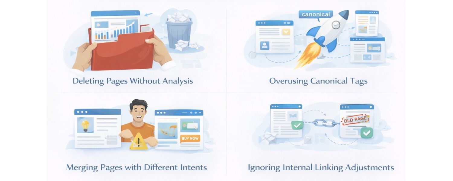 Common Mistakes to Avoid When Fixing Cannibalization