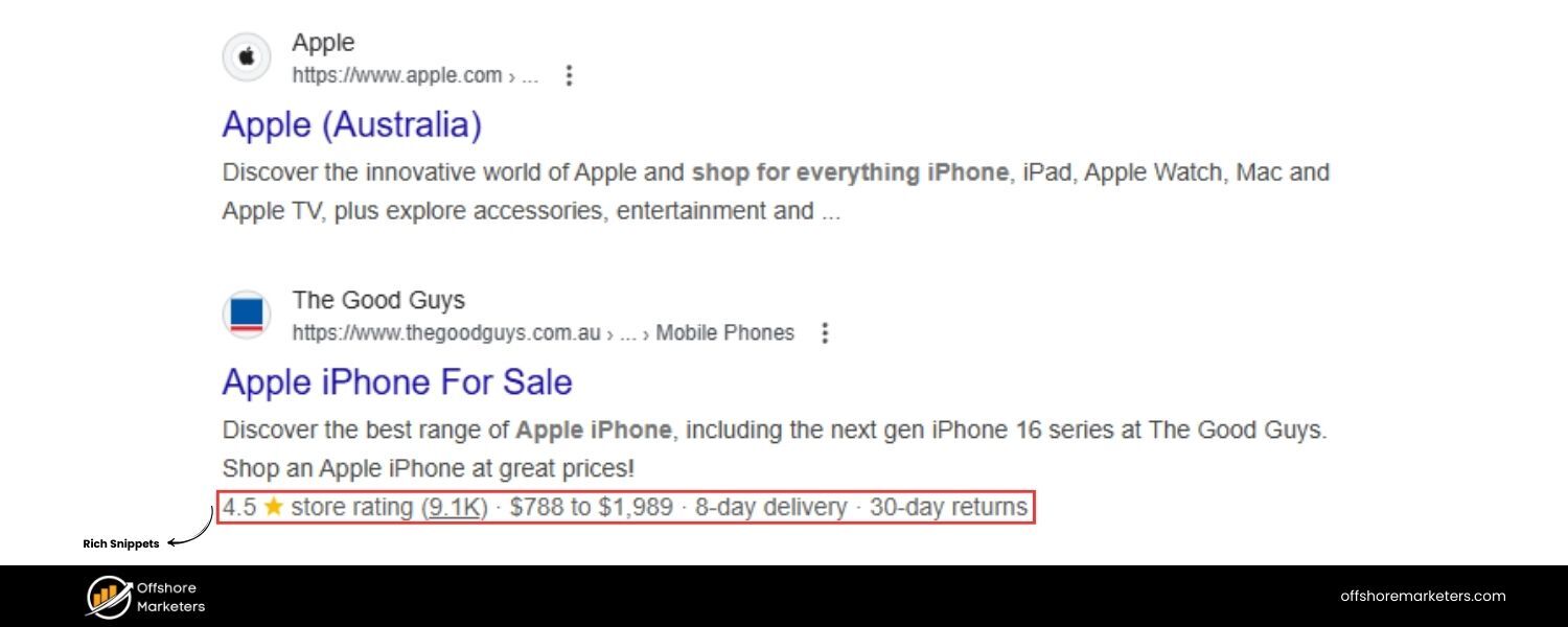 Overlooking Structured Data and Rich Snippets