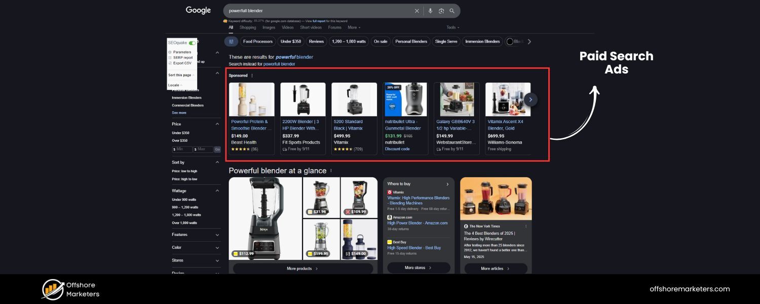 Paid Search Advertising (PPC)