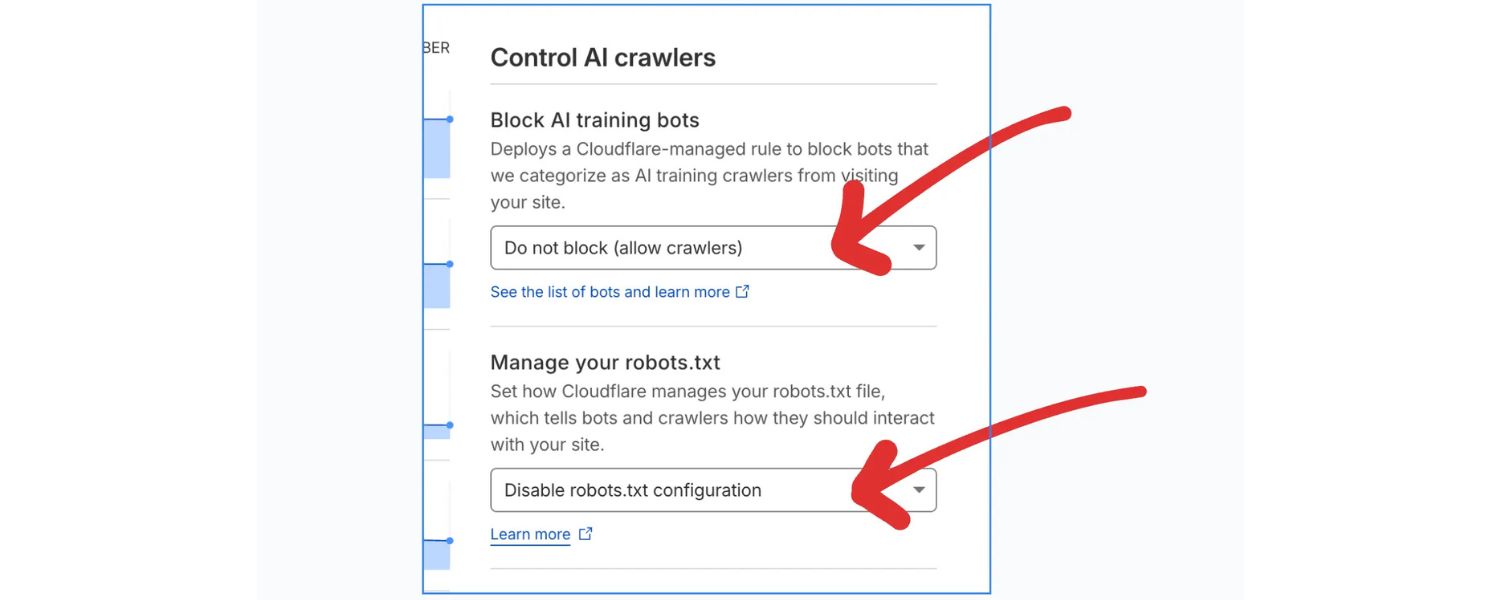 Allow AI Crawlers and Bots