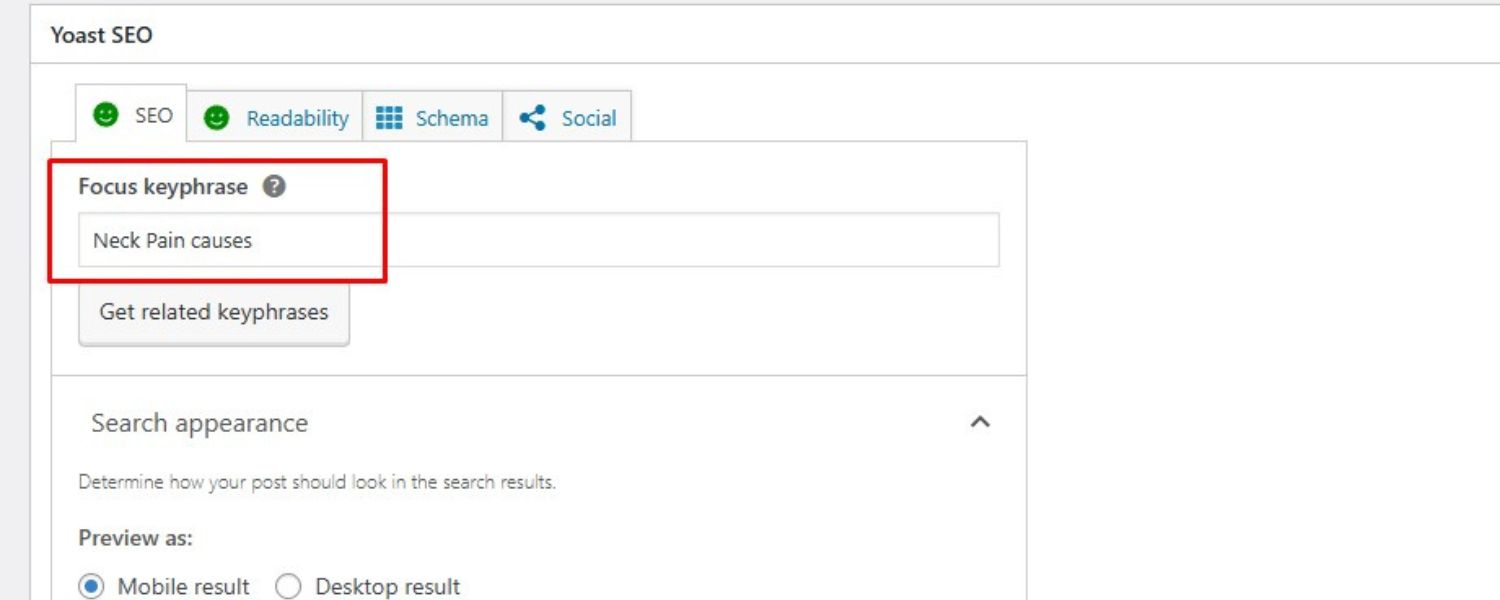 Focus on One Primary Phrase per Page