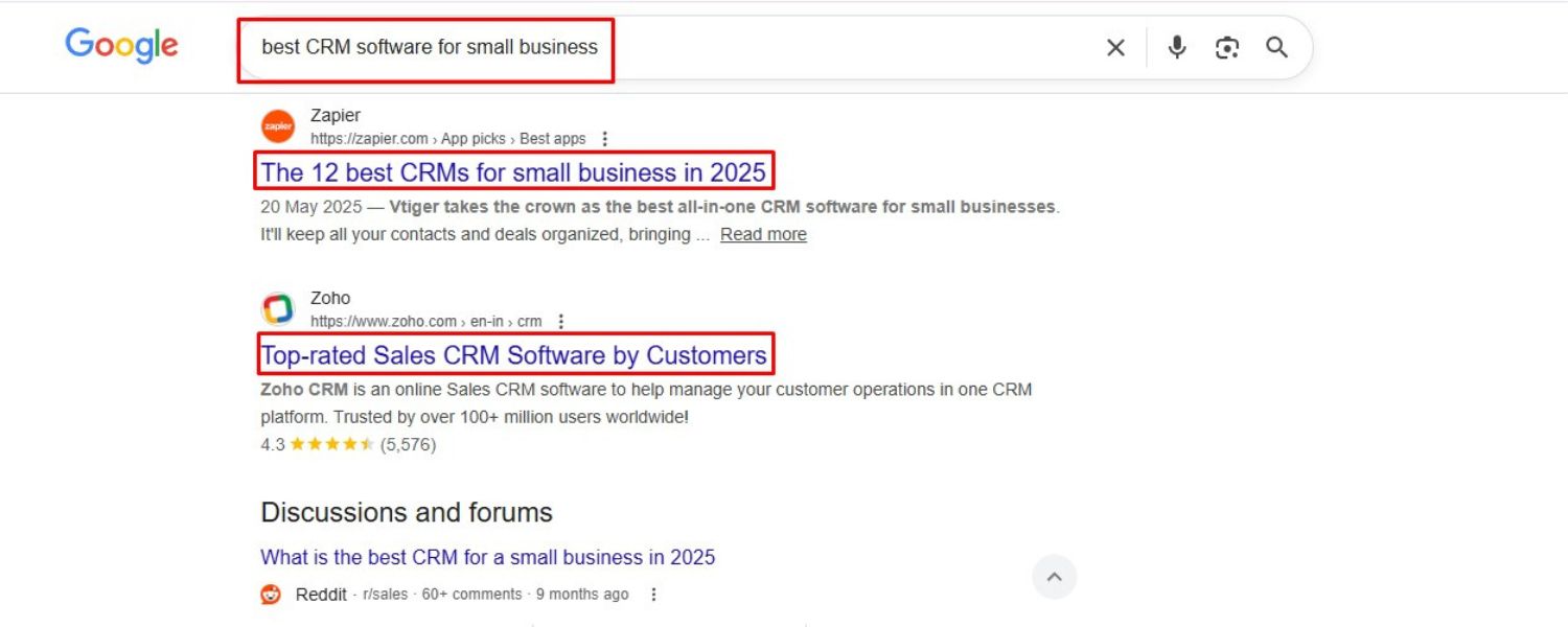 Non-Branded Keywords