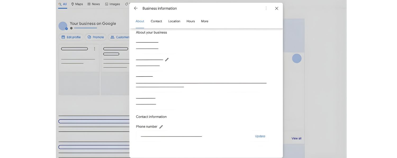 Update When Information Changes