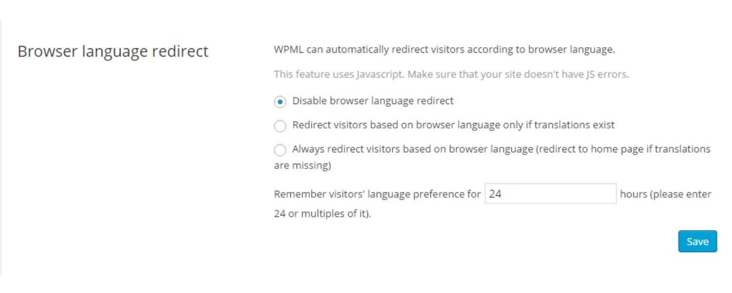 Avoid Automatic Redirection Based on IP or Browser Settings