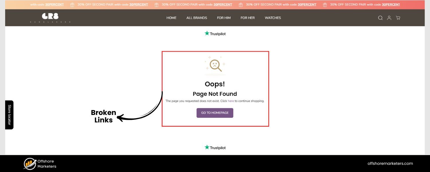 Fix Broken Links and Redirects