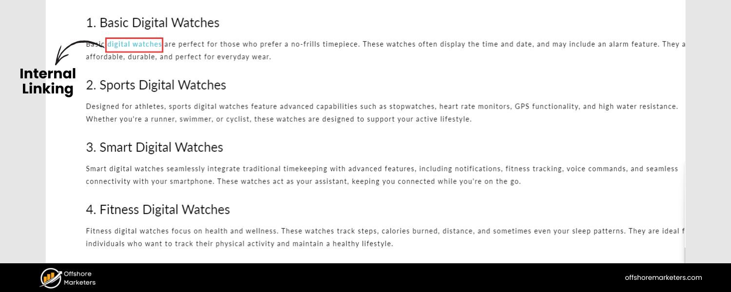 Internal Linking & Site Structure