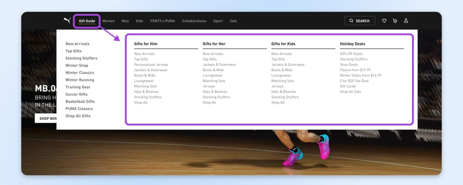 Provide Navigation Links Between Sites