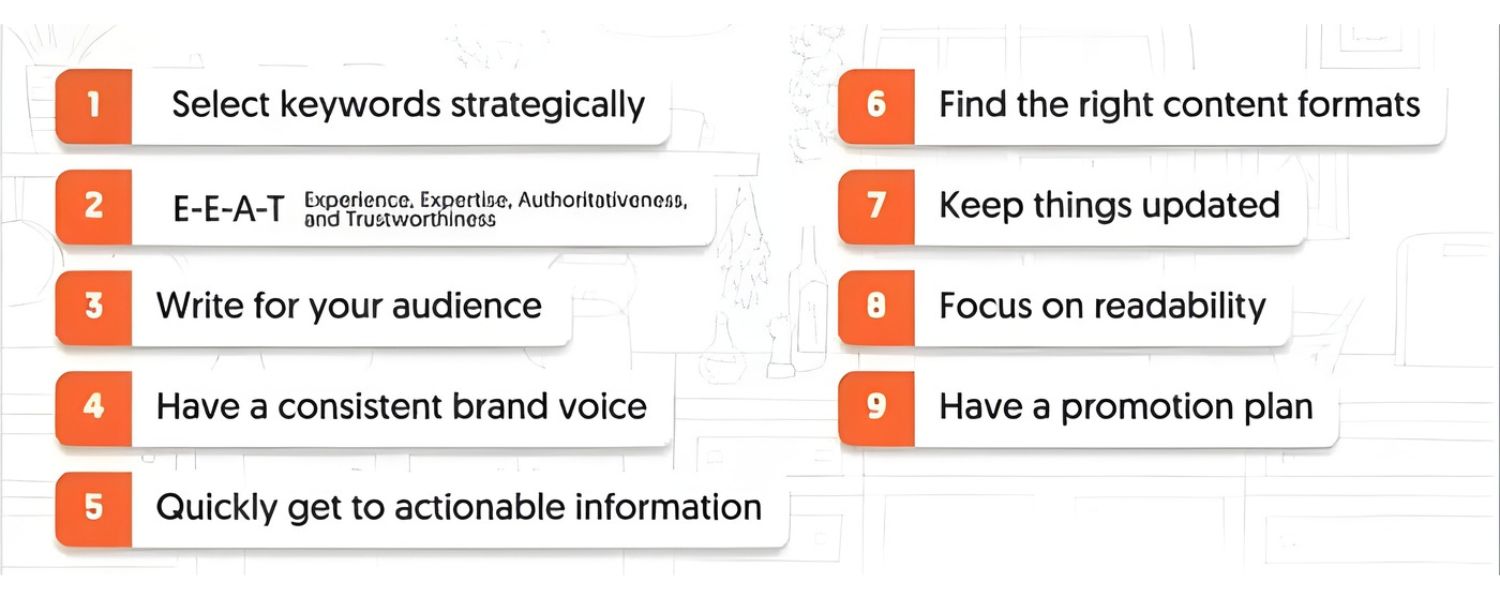 Create High-Quality, Comprehensive Content (Depth over Breadth)