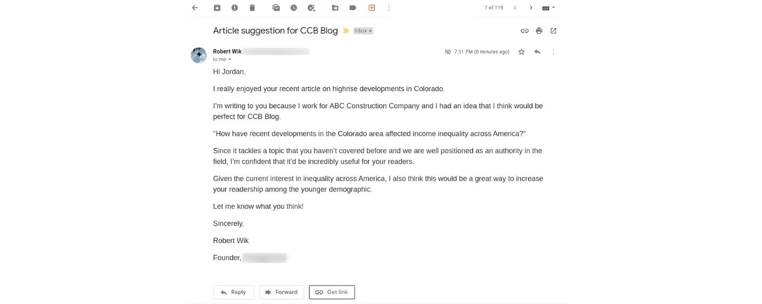Outreach: Contacting Webmasters with a Helpful Pitch