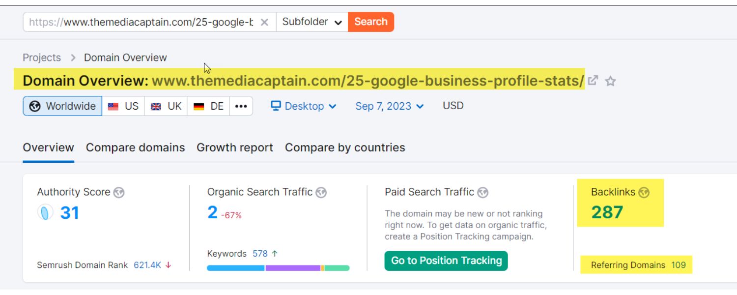 Build High-Quality Backlinks and Brand Mentions