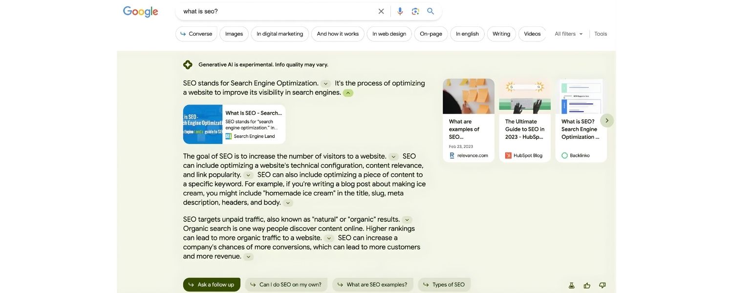 Enhanced Media and Multimodal Results