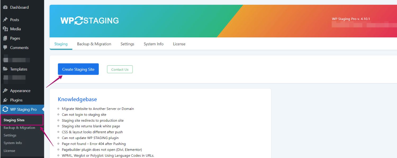 Testing, Staging, and Development Environments