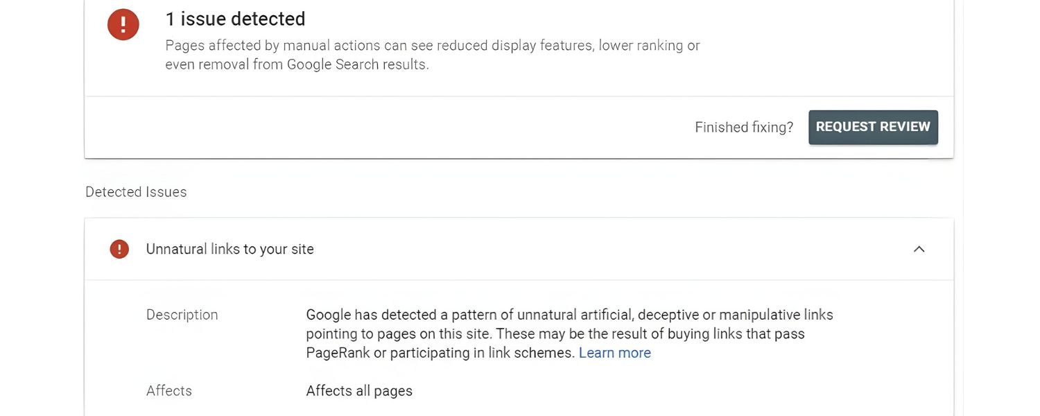 Avoid linking to spam or unethical sites