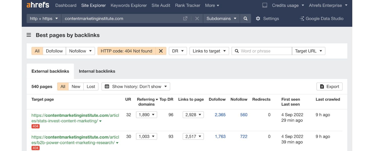 Check and Fix Broken Links