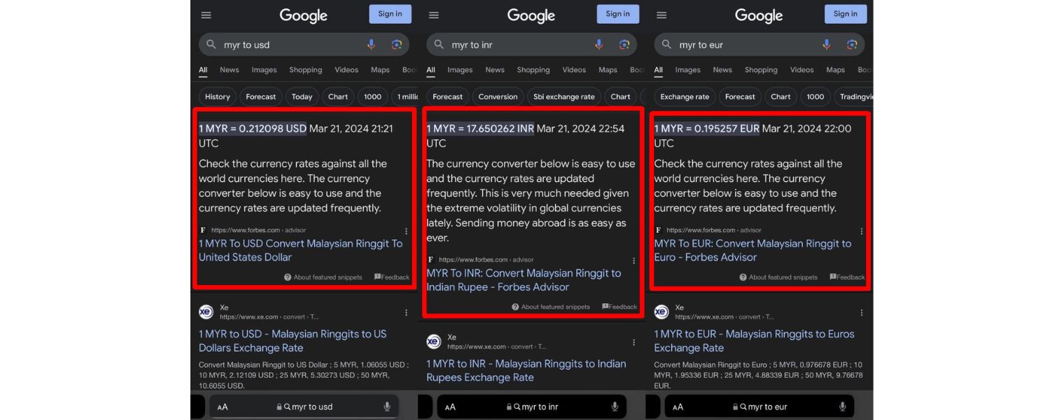 Other Instant Results