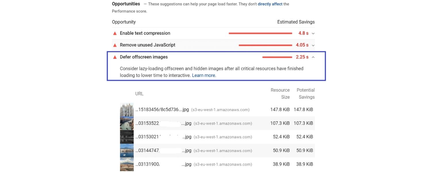 Implement Lazy Loading for Off-Screen Images