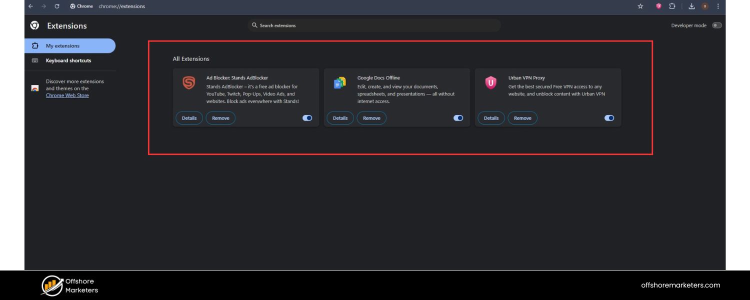 Problematic Browser Extensions or Client Software