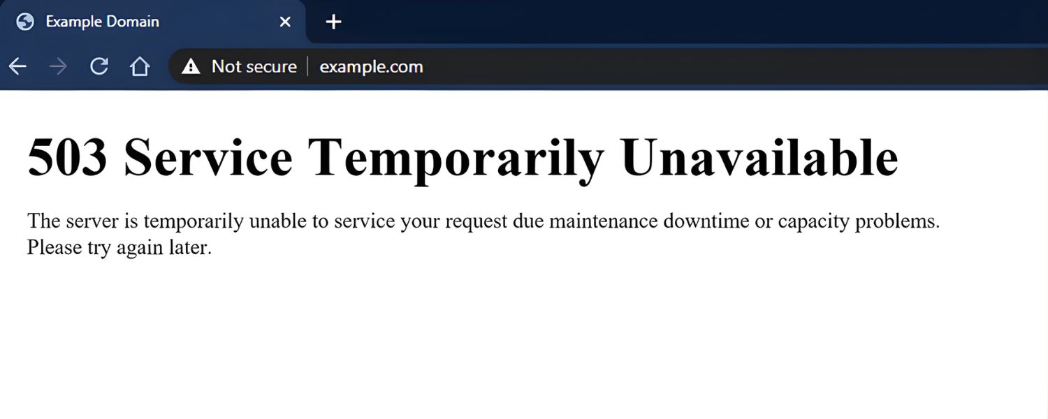 Wait and Try Again (Server-Side Glitches)